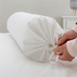 Bolster Cushion Cover White