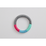 Dynamic Bracelet White Zig Zag Mint Airforce-blue Pink