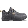 JCB Chukka Lo Safety Shoes Leather Slip Resistant Black - UK Size 12