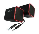 Volkano Diamond Series USB Powered Speakers - Red