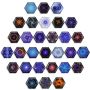 30 Pcs Fridge Magnets Gift Notes Decor Office Cabinets Whiteboards - 3017
