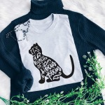 Hocus Pocus Cat Silhouette T-Shirt