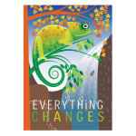 Everything Changes Mindfulness Art Print