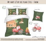 Kids Duvet Set My Hart L Op Die Plaas Stel Farm