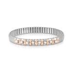Extensions Steel & Rg Multi Bracelet Pearl