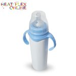 Sublimation Stainless Steel Baby Milk Bottle Blue 350ML