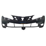 Toyota RAV4 Front Bumper Upper With Fog Light Holes + Washer Holes 13-15