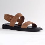 Ivy 2 Leather Strap Sandal - Tabacco - 8