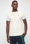 Polo Mens Tipped Pony Crew Neck Short Sleeve Tee - White