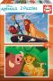 Educa The Lion King Cardboard Puzzle - 2 X 48 Piece