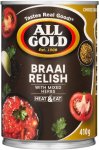 Braai Relish With Mixed Herbs Vegetables