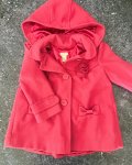Monsoon Pink Coat 2 3Y