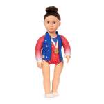 Pro Doll Gymnast Sun 18INCH Brown Hair