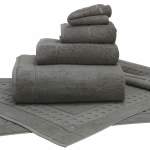 Terry Lustre Country Range 710GSM Bath Mats - Various Colours & Sizes - Bath Mat 60CM X 85CM Cement