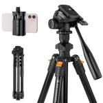 K&f Concept Pro K234A0 Magnalium Tripod For Camera Mobile Phone & Video KF09.115