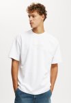 Cotton On Box Fit Text T-Shirt - White empire State
