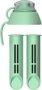 Filter Cartridge For Water Bottle X 2 + Free Lid Mint