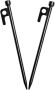 2PCS Thickened Metal Tent Stakes Ground Nails Heavy-duty Camping Tent Pegs