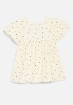 PoP Candy Printed Puff Sleeve Dress - White
