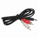 3.5 Stereo Plug To 2RCA 5M