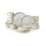 12 Piece Ceramic Dinner Set Cream