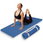 Feetlu Extra Thick 12MM Exercise Mat Non-slip Joint-friendly & Cushioned Fitness Mat For Yoga Pilates & Floor Workouts Durable S