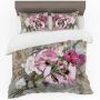 Flower Bouquet Duvet Cover Set King