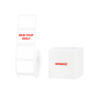 NB649 - - B1 / B21 / B3S / B4 - 30X20MM - 315 White Red Text Only Labels