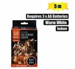 Fairy LED 50 Warm White 5M Decorative Light