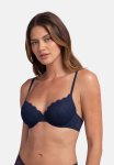 Imani 2PACK Light Padded Demi - Blue ivory