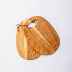 Oval Chopping Boards Natural Set Of 2