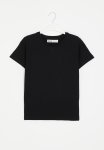 Slub Jersey Crew Neck - Black