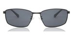 Polaroid Polarized Asian Fit Sunglasses In Black - Black