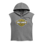Women’s Bar & Shield Sleeveless Pullover Hoodie