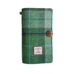 Tailormap Harris Tweed Travel Journal Soft Cover Travelers Notebook - 8.7" X 5.0" Refillable With One Blank Inserts Standard Siz