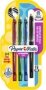 Erasable Gel Pen - Medium Point Red Green Blue + Black