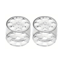 9 Hole Acrylic Stem Holder For Vases - 2 Pack