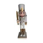 ARD100200-1 Nutcracker 25CM Gold - With Sword