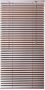 25MM Aluminium Venetian Blind 1000MM X 1000MM - Champagne