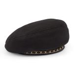 Black Trim Detail Beret