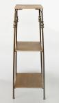 3 Tier Gold Metal Stand – 135X37X36CM