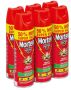 6 X 450MLML Powergard Ultra Fast Multi Insect Killer Aerosol Lemon