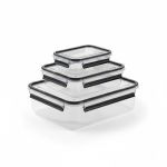 3-PIECE Nesting Airtight Food Storage Container Set
