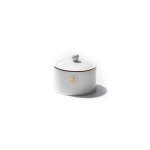 - Gold Rimmed Sugar Pot