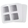 10PCS Multi-purpose Disposable Sink Strainer Mesh Sticker Patches - White