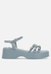 Madison Jacquenette Chunky Sandal - Light Blue