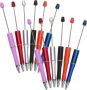 12PCS Beadable Ballpoint Pens Pens For Students Office School Supplies