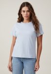 Cotton On The 91 Classic Organic Tee - Coastal Blue