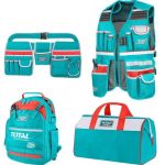 Total Tools - Tool Bag Backpack Tool Vest And Adjustable Tool Belt Set