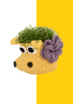 Plant Koozie - Hippo Yellow
